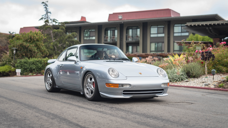 Among all the crazy supercars, seeing this 993 Carrera RS was quite refreshing